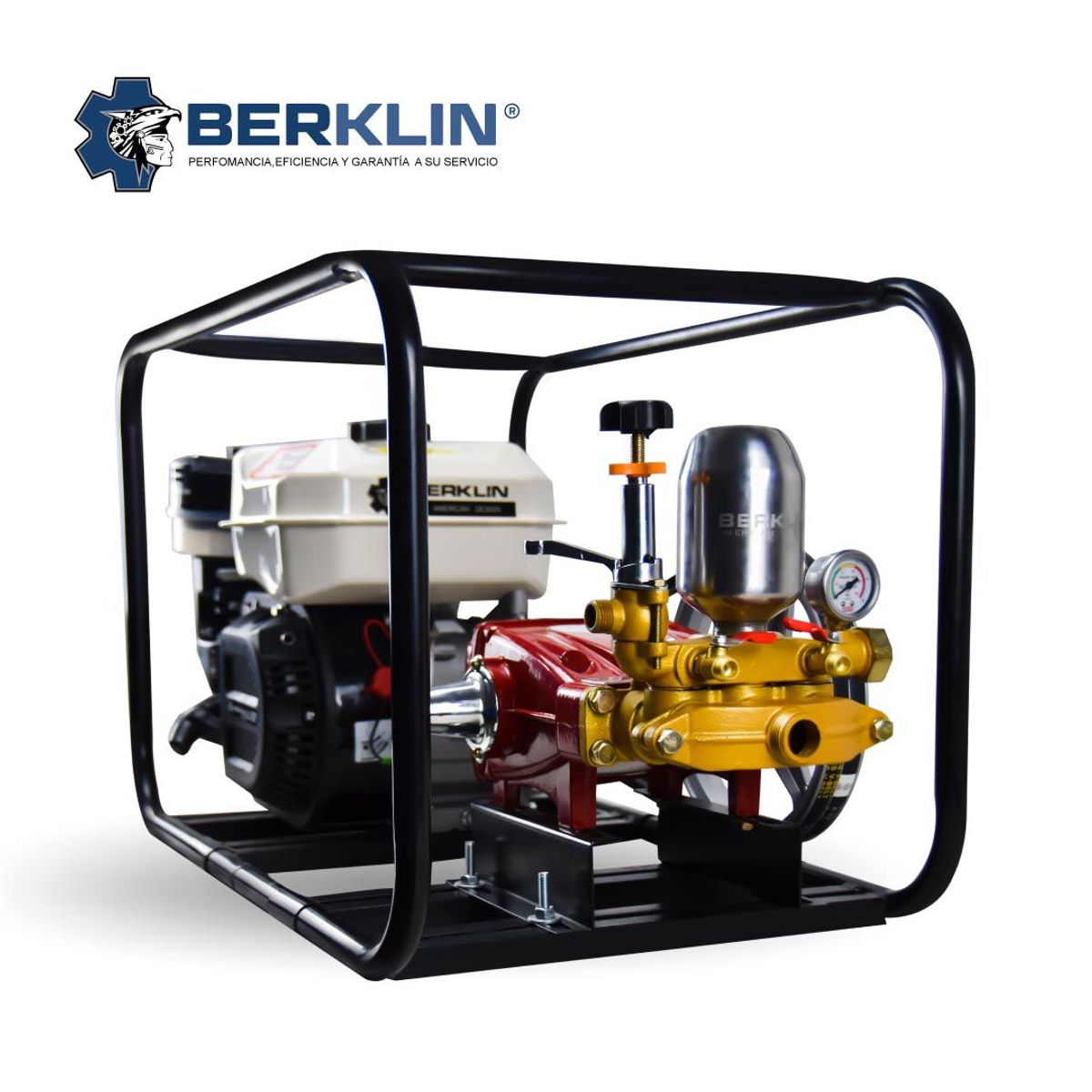 BERKLIN - FUMIGADORA ESTACIONARIA CON MOTOR GASOLINERO PISTON DE ACERO