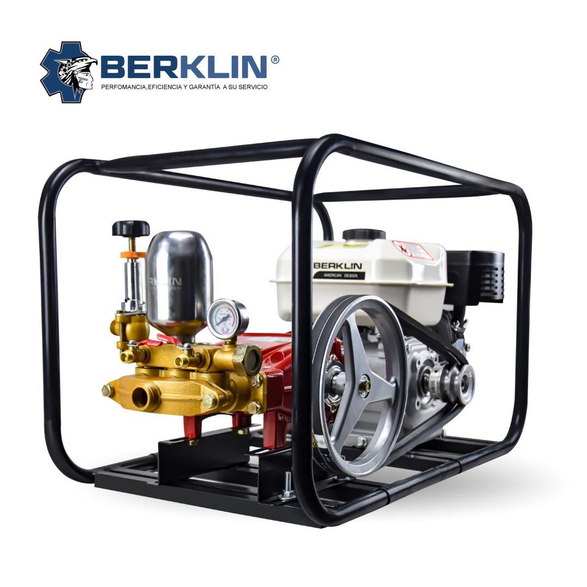 BERKLIN - FUMIGADORA ESTACIONARIA CON MOTOR GASOLINERO PISTON DE ACERO
