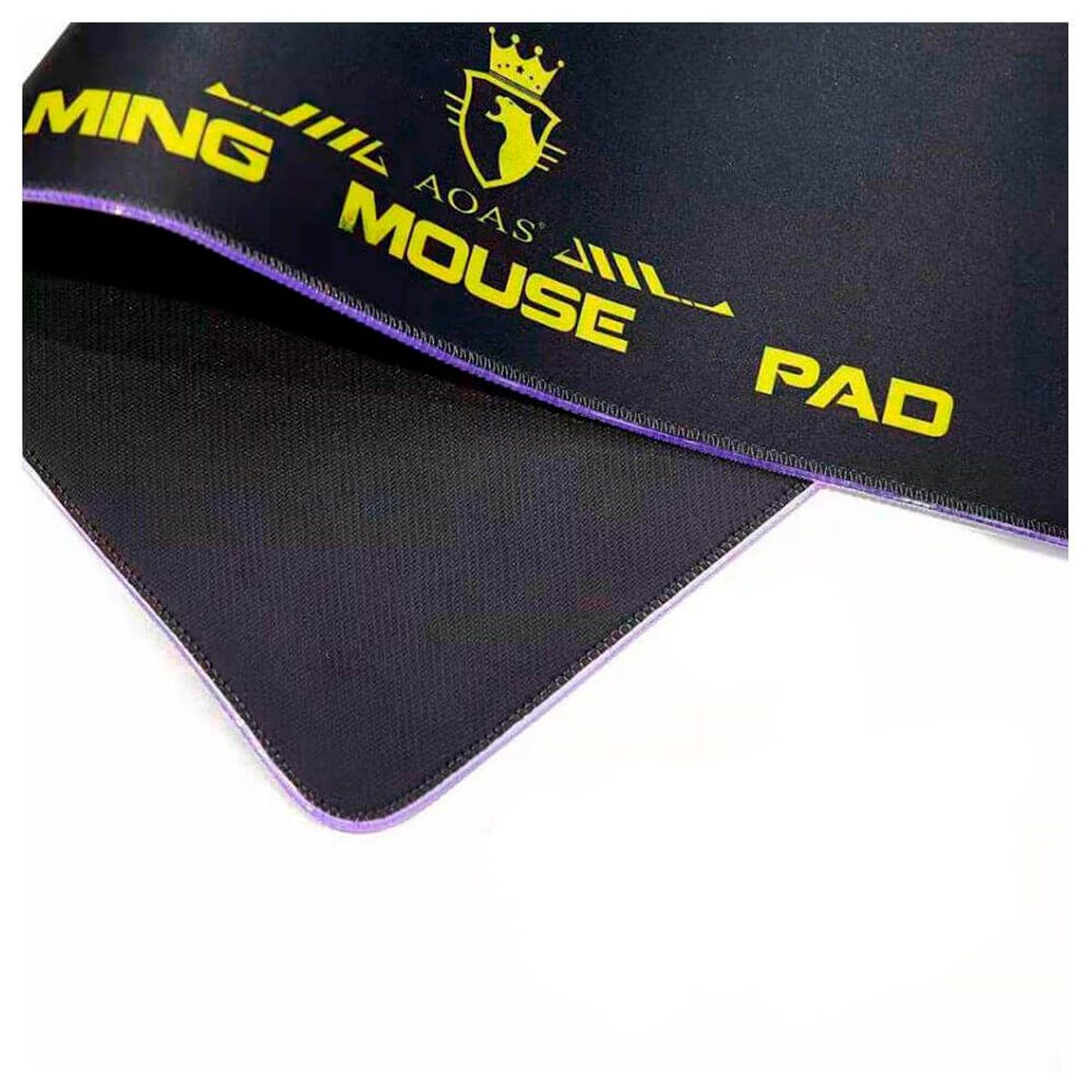 GENERICO - Mouse Pad Base Escritorio Gamer Con Luces RGB 30x80 Alta Calidad