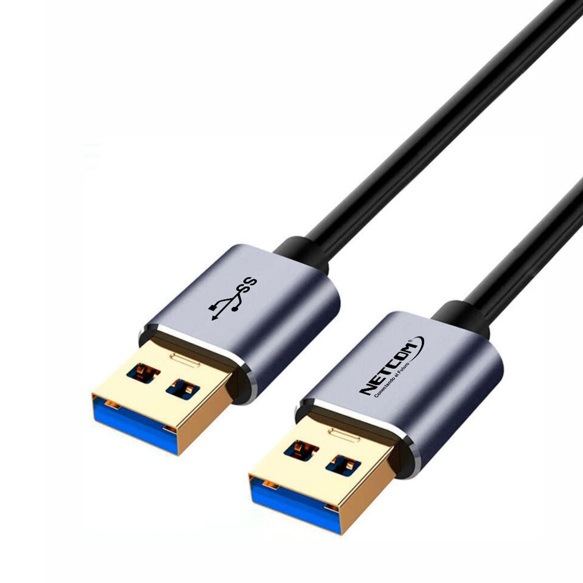 NETCOM - Cable USB 3.0 Macho a USB 3.0 macho 1.8 Metros NETCOM