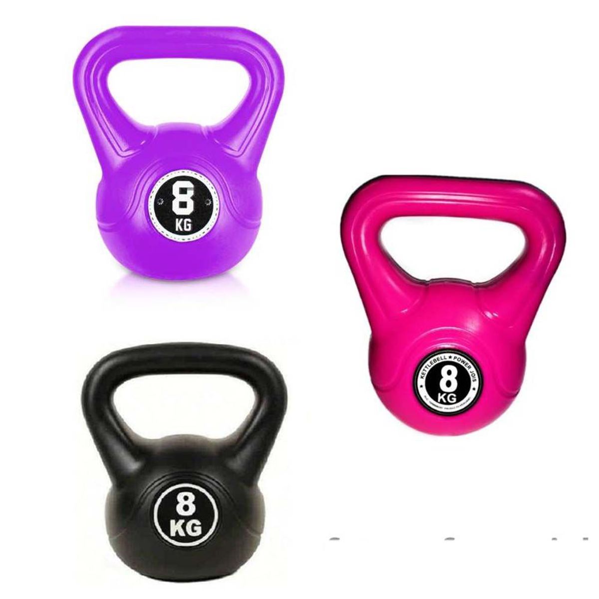 GENERICO - Pesa Rusa Kettebells de PVC 8kg