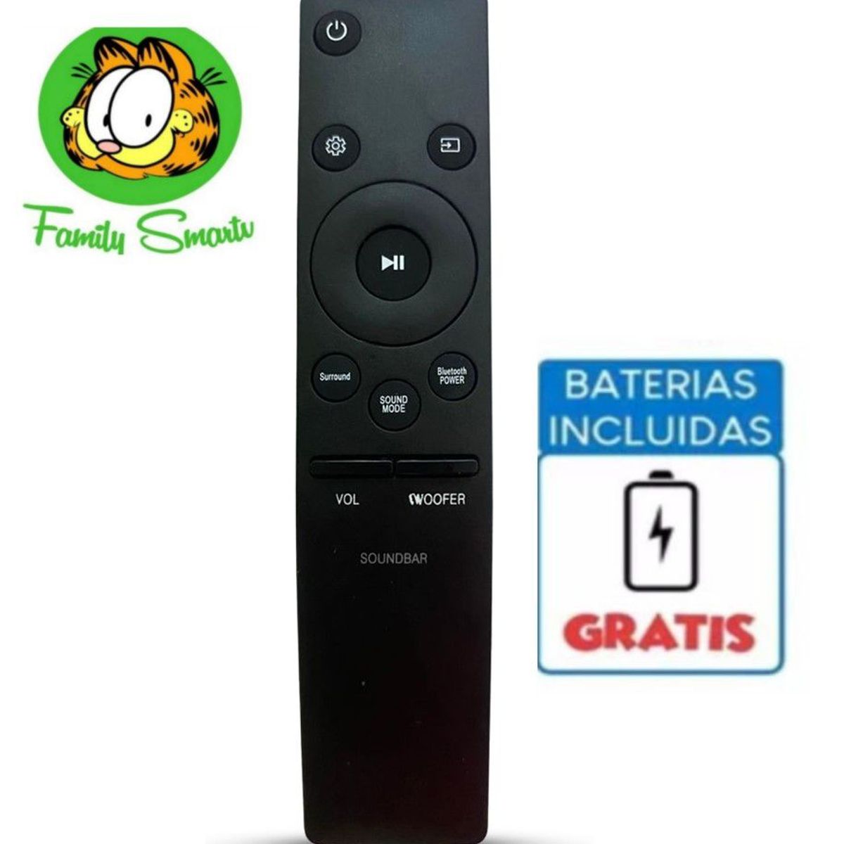SAMSUNG - control Remoto para barra de sonido para Soundbar SAMSUNG AH59-02758A
