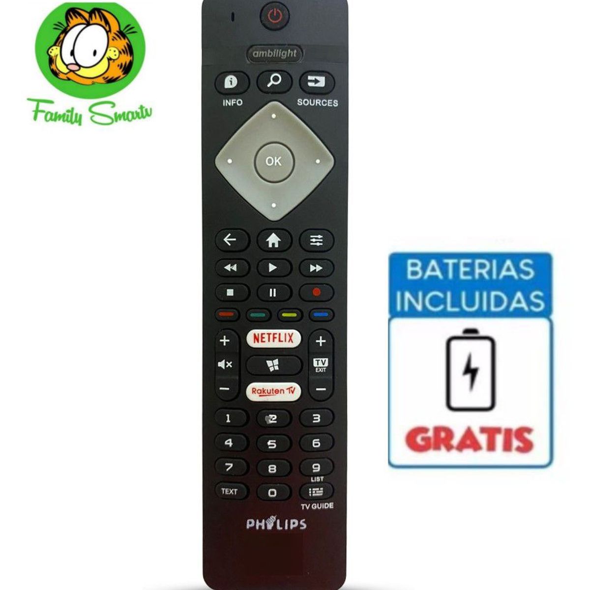 UNIVERSAL - Control Remoto Para Tv Philips Smart Todo Modelo