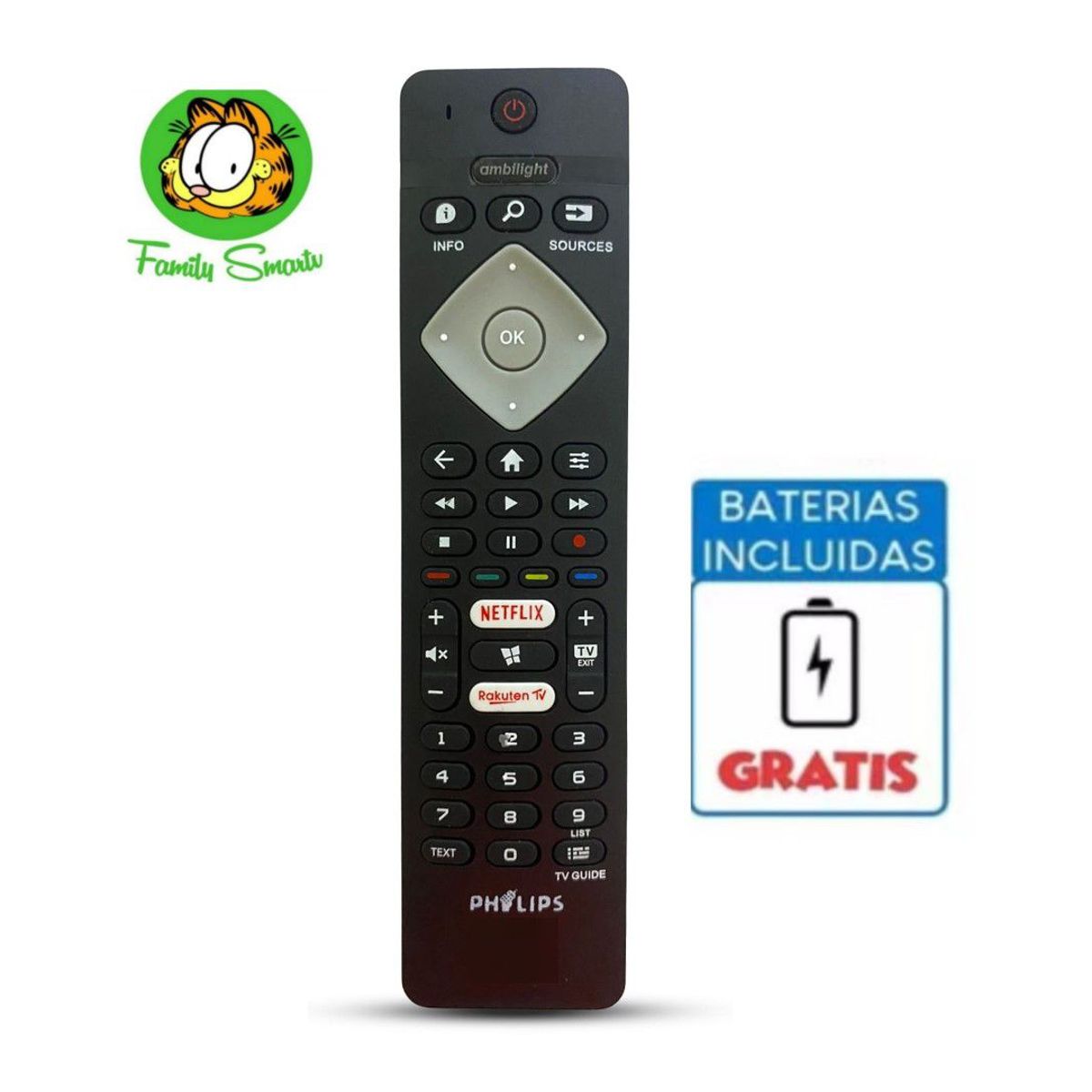 UNIVERSAL - Control Remoto Para Tv Philips Smart Todo Modelo