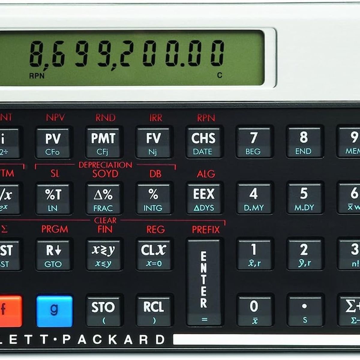HEWLETT PACKARD - Calculadora Financiera Hp 12c Platinum