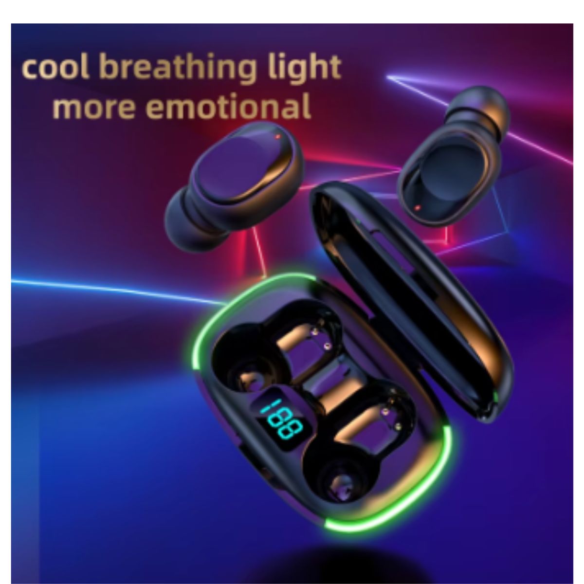 GENERICO - Audifonos Bluetooth  Y70 TWS con Bluetooth  luces