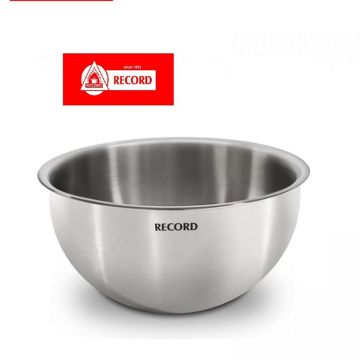 RECORD - Bowl cónico acero inoxidable n°22 record