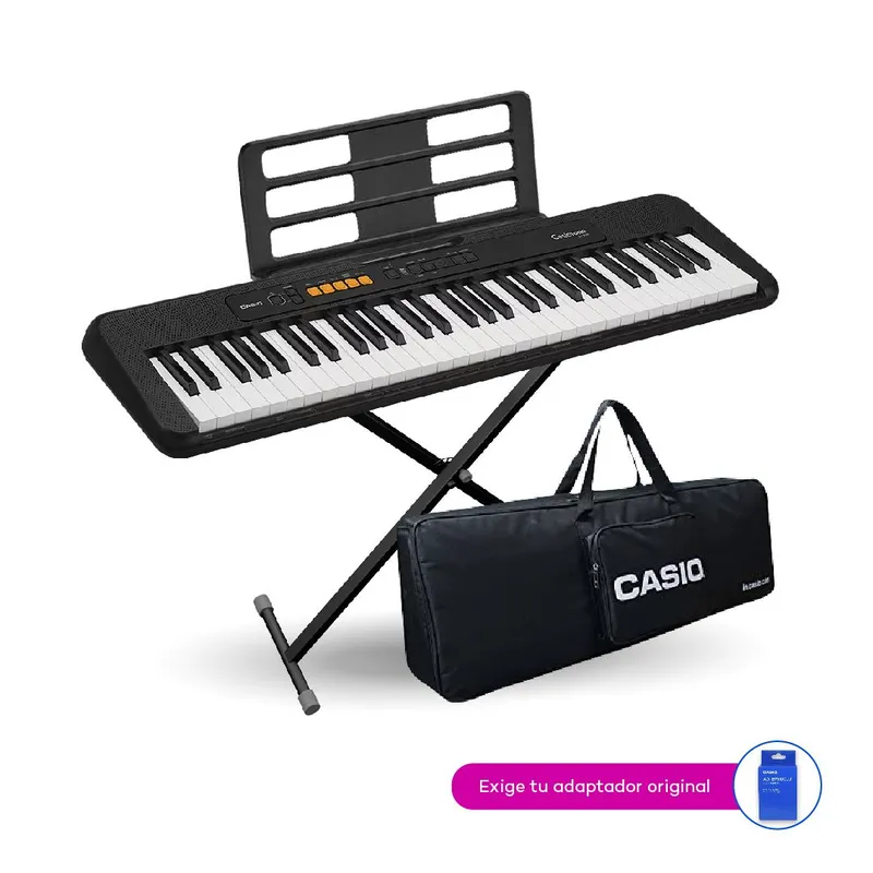 CASIO - TECLADO CT-S100 PACK PORTATIL.