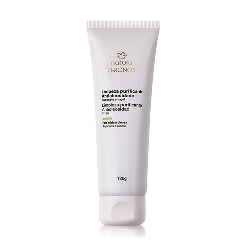 NATURA - Jabón en Gel Limpieza purificante antioleosidad Chronos