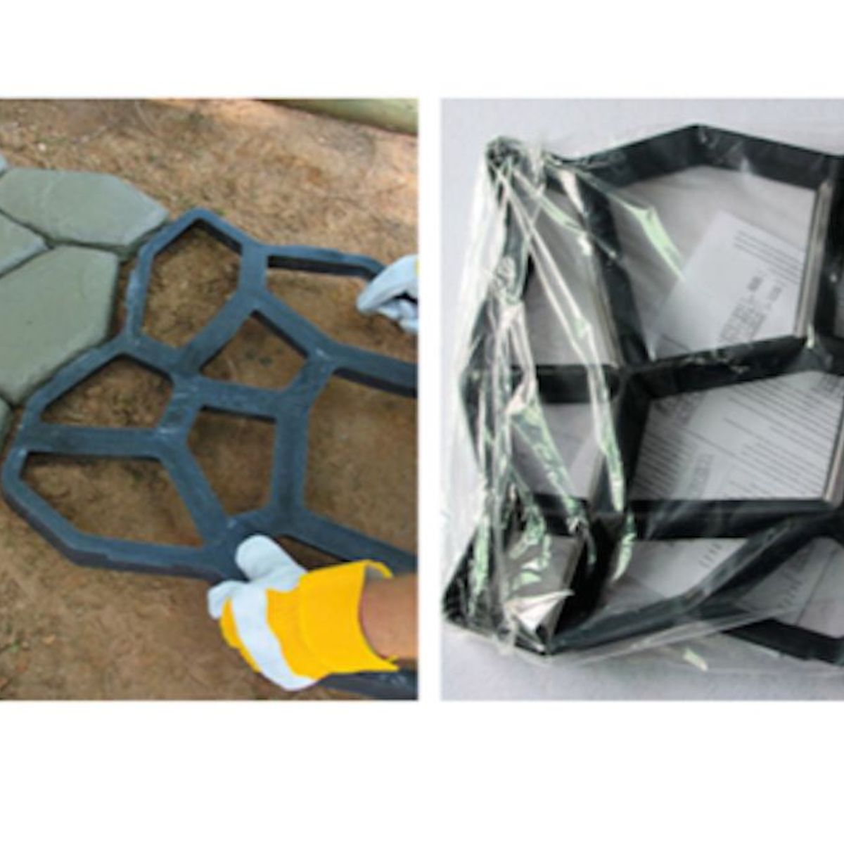 GENERICO - MOLDE PARA PISO CEMENTO ,PLANTILLAS  ADOQUINES ,PIEDRAS 50X50CM