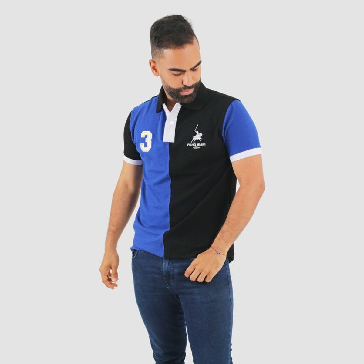 GENERICO - Polo Manga Corta Hombre Algodón Pique Piero Biani