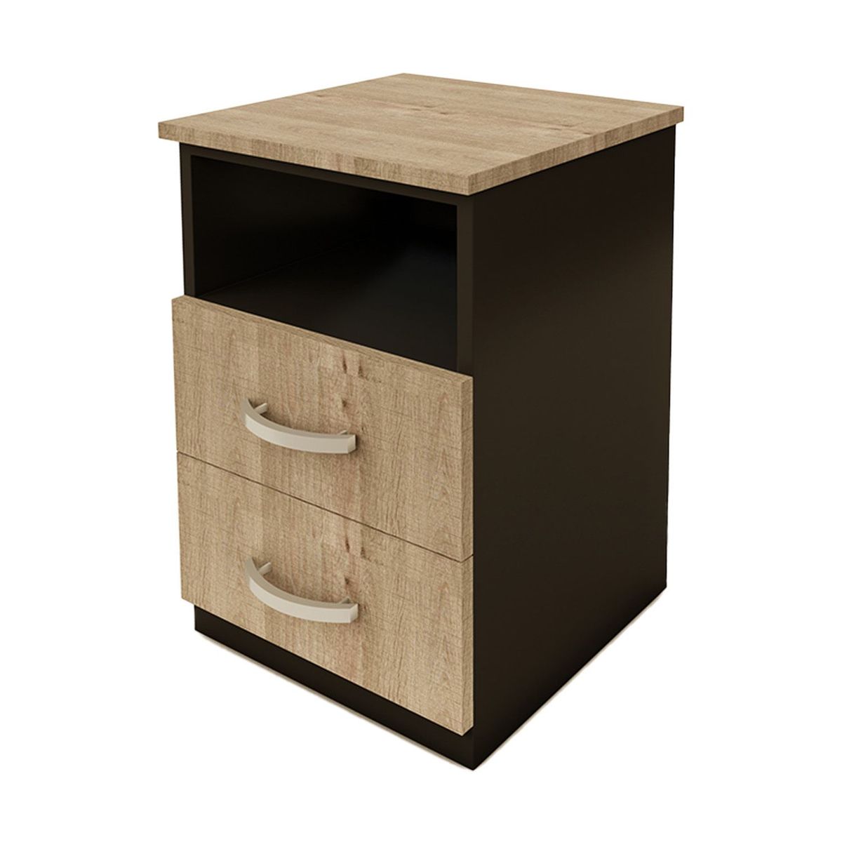 BARAKA HOME - Velador Viljandi - Macchiato y Negro