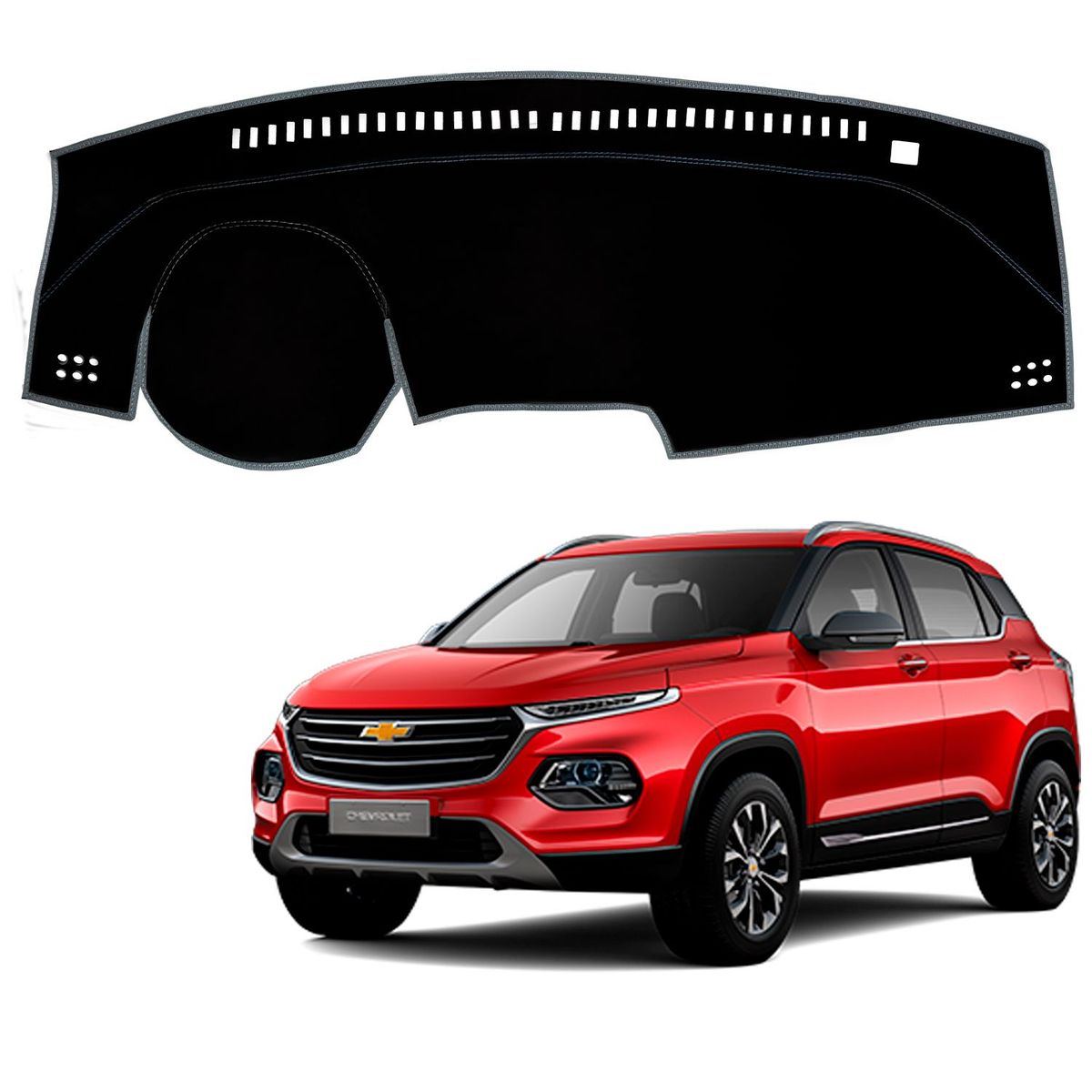 TECGO - PROTECTOR TABLERO TIPO CHEVROLET GROOVE PREMIER 2022