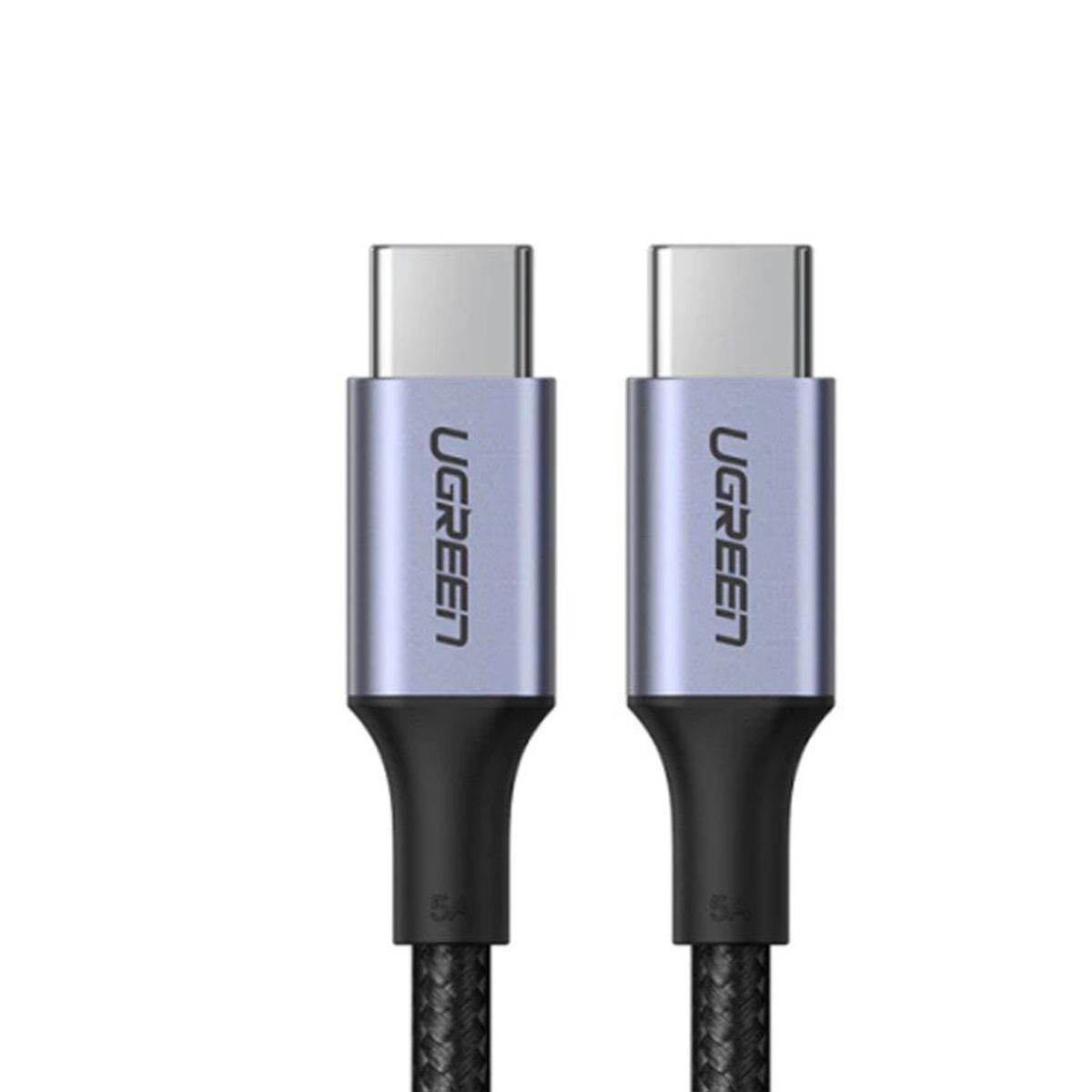 UGREEN - Cable 2m Usb-c Carga Rapida 100w Premium Nylon Trenzado