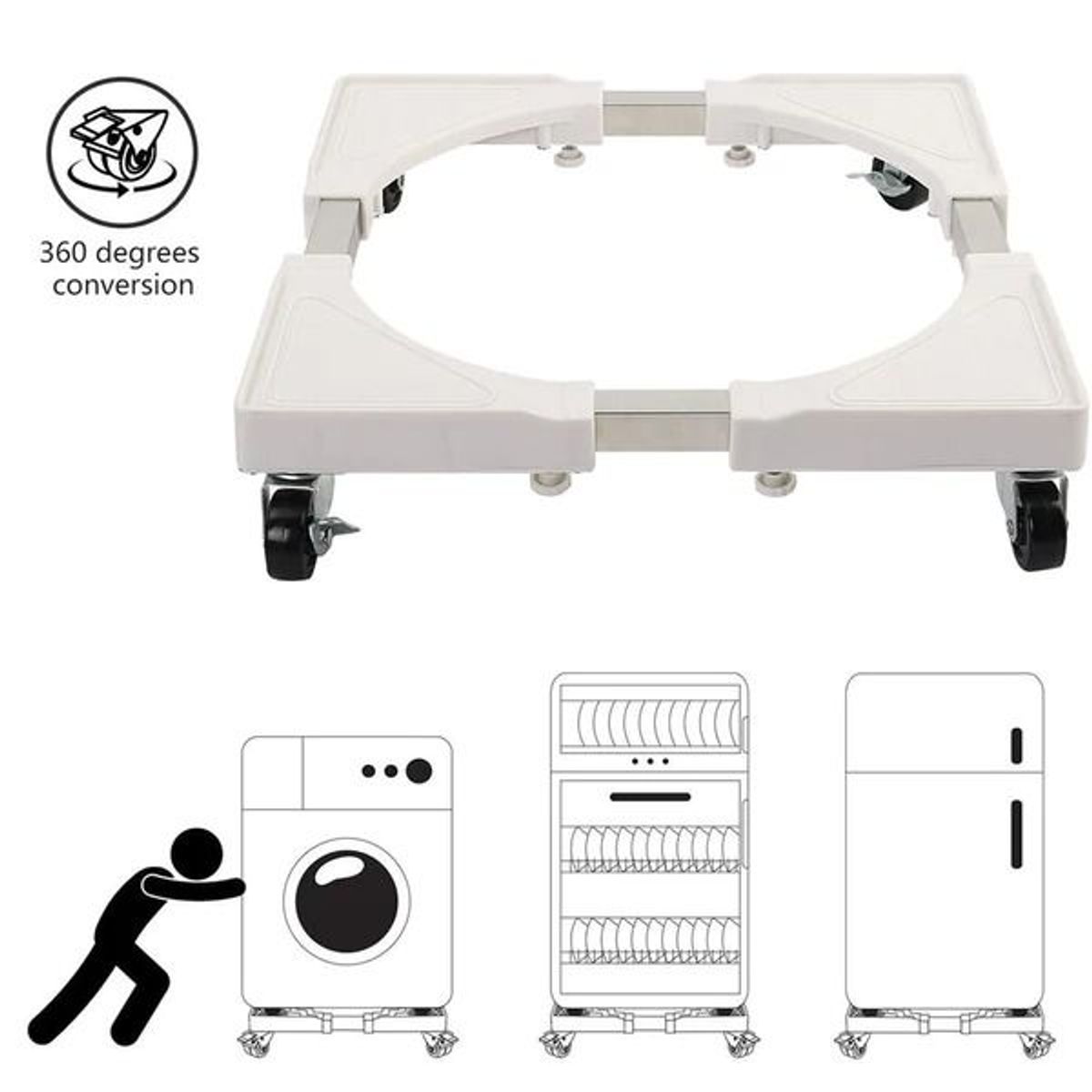 GENERICO - MONTECH - Base con Frenos para Electrodomésticos