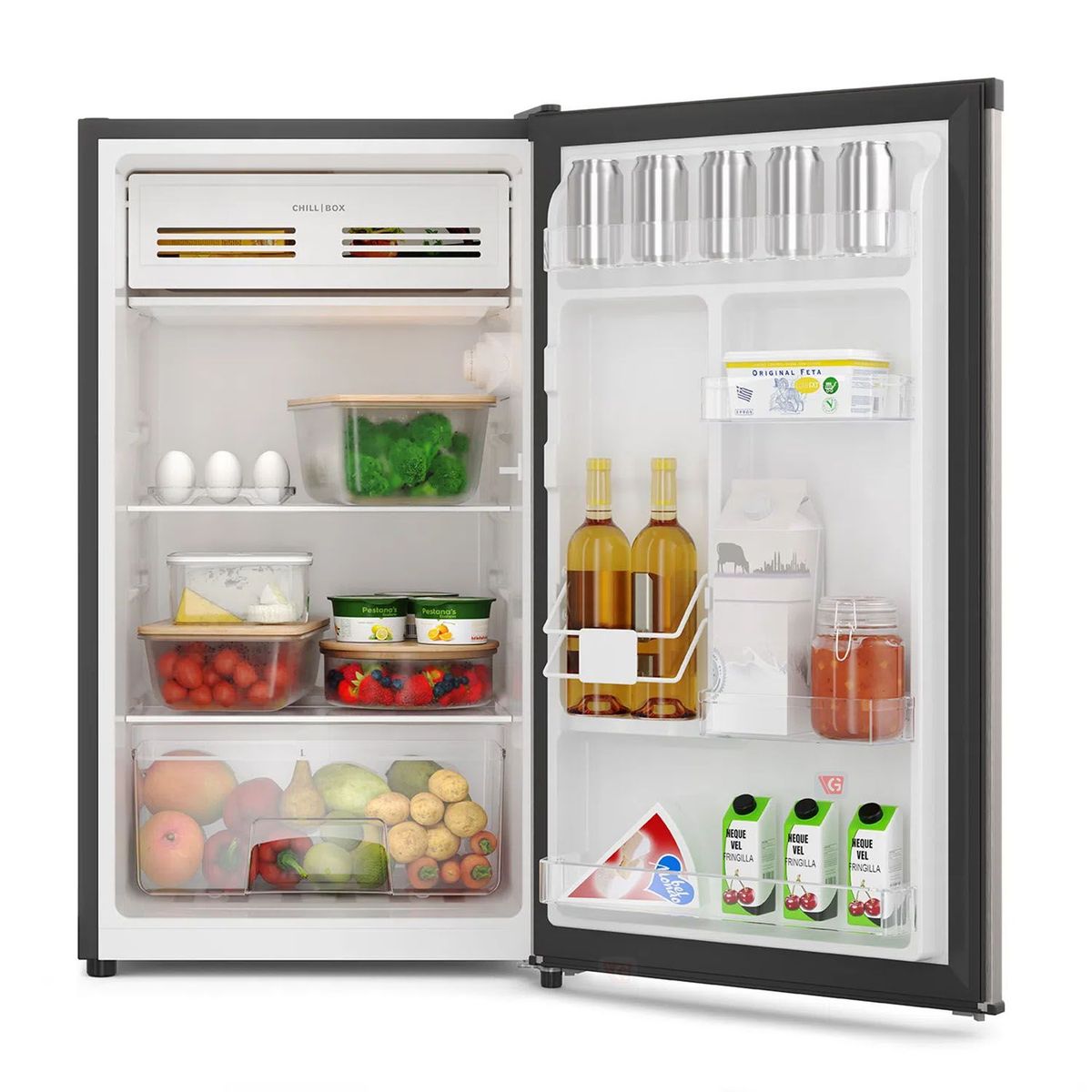 ELECTROLUX - Frigobar Electrolux 90L Premium Gris ERD090G2HWG