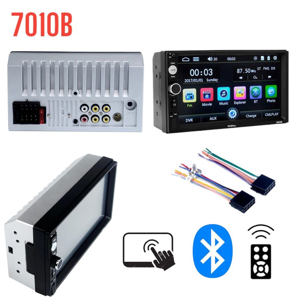 OEM - Radio Estéreo Bluetooth MP5 Auto Video  Control