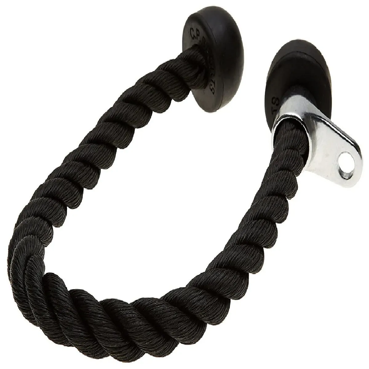 ALPHA GYM - Polea para Tríceps polea de gimnasio cuerda soga triceps