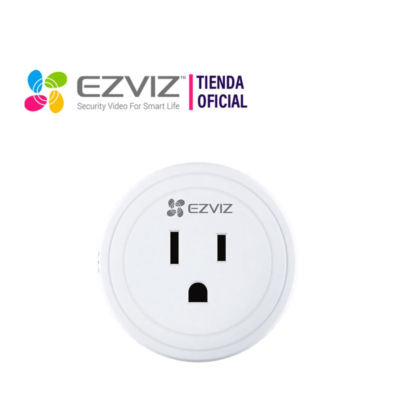 EZVIZ - Enchufe Inteligente Smart T30 Wifi Compatible Alexa