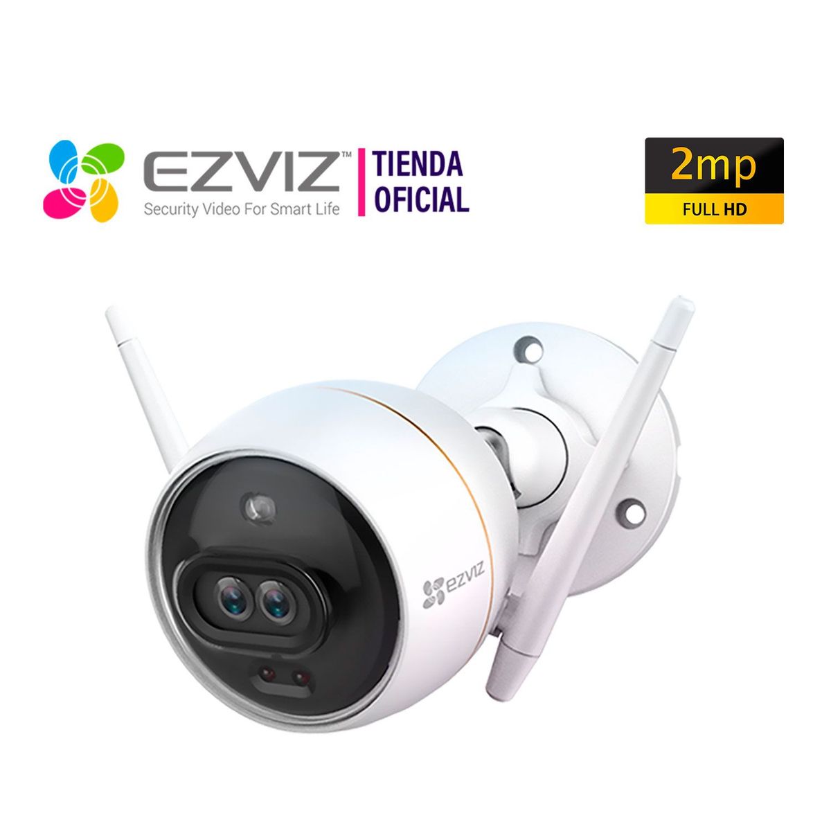 EZVIZ - Camara de seguridad Inteligente Lente doble C3X Full Hd