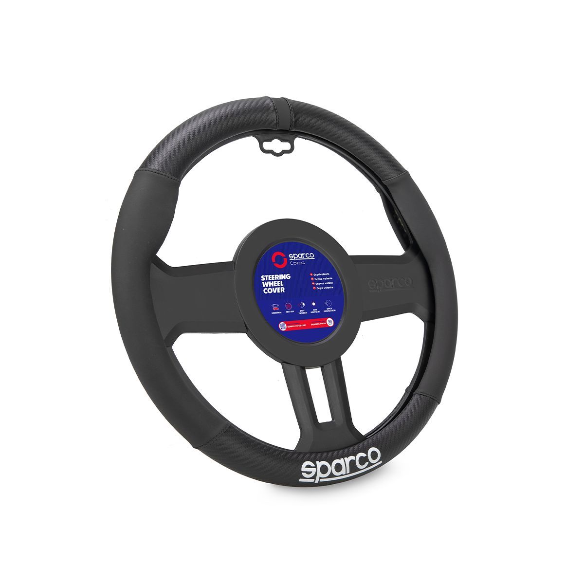 SPARCO - Funda Cubre Volante Forro De Timon Sparco Gama Alta Elegante