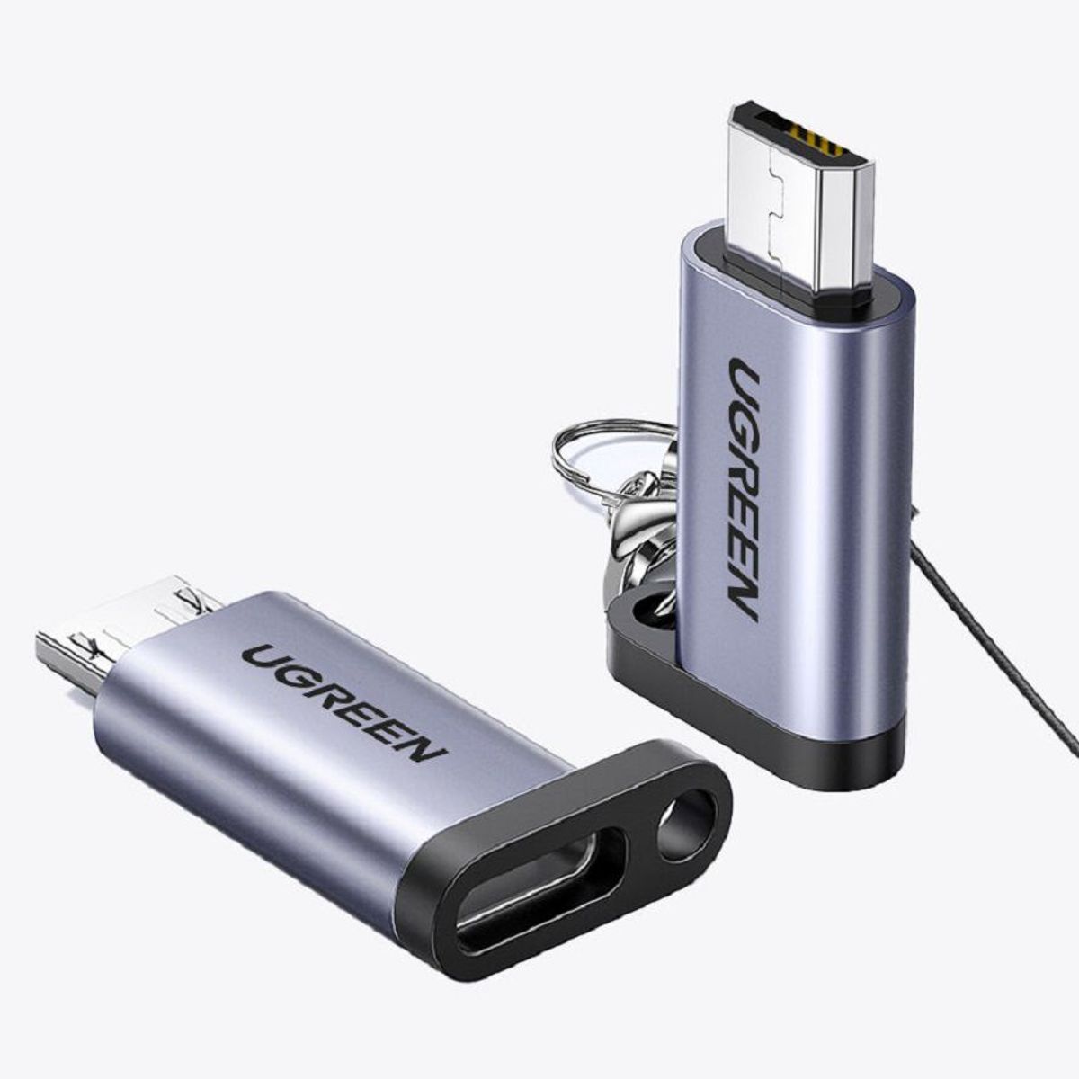 UGREEN - Micro Usb - Usb C Mini Adaptador Carga Transferencia Android