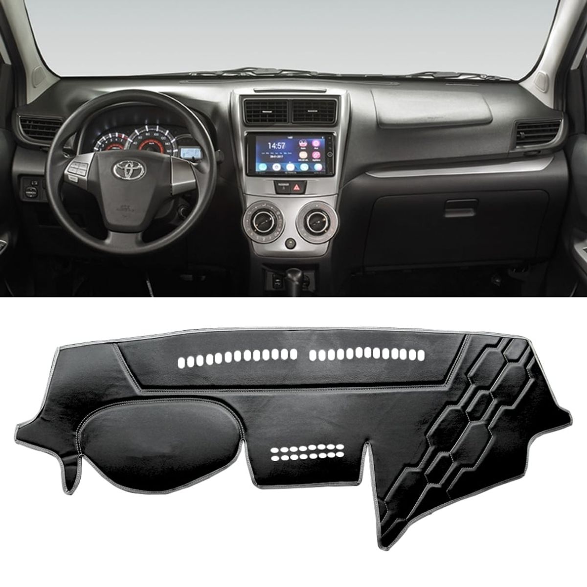 TECGO - PROTECTOR PARA TABLERO TIPO TOYOTA AVANZA 2018-2020