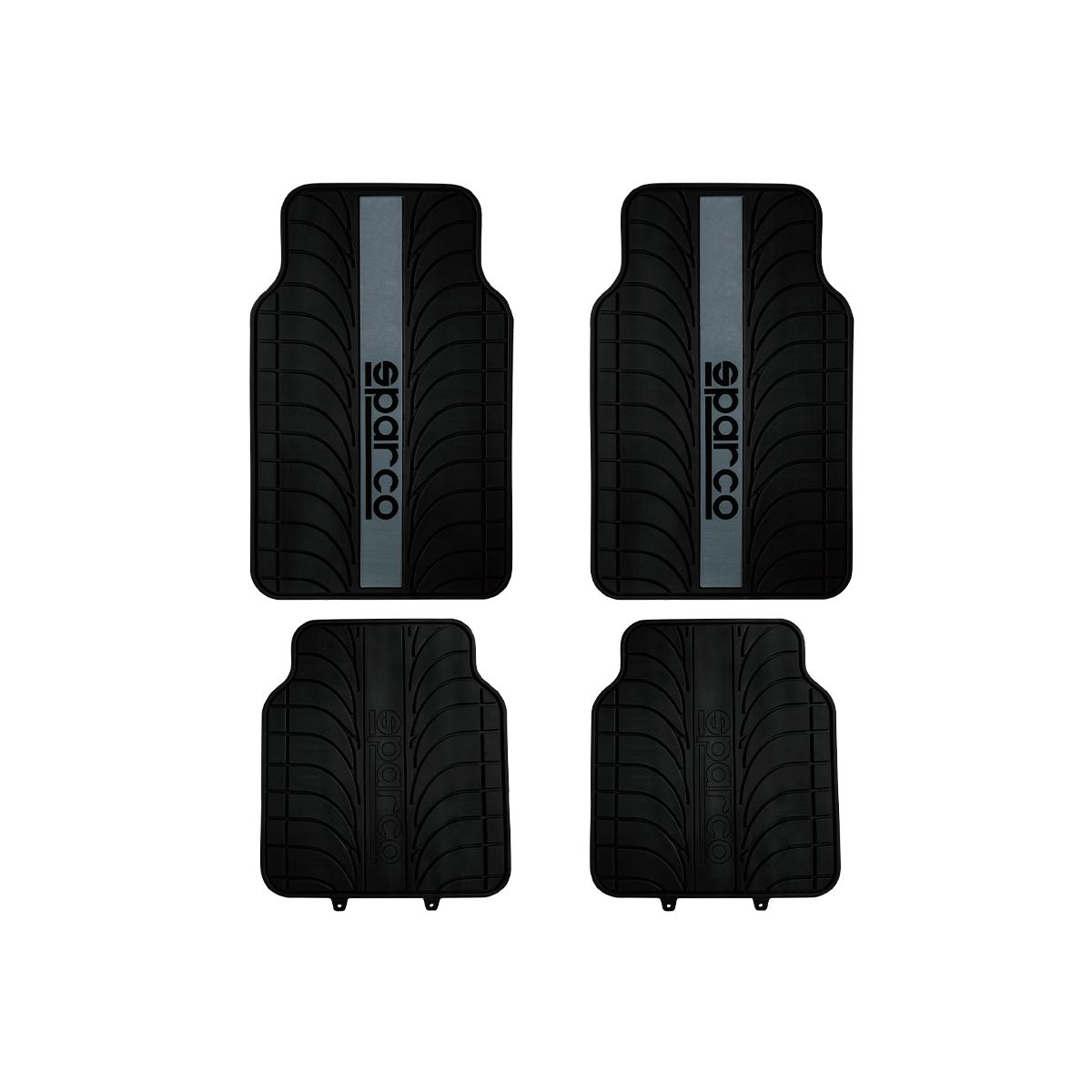 SPARCO - Piso Alfombra Sparco Auto Camioneta Gris Spc1913az