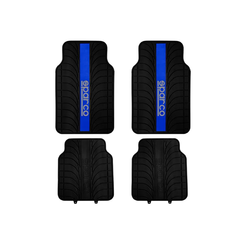 SPARCO - Piso Alfombra Sparco Auto Camioneta Azul Spc1913az