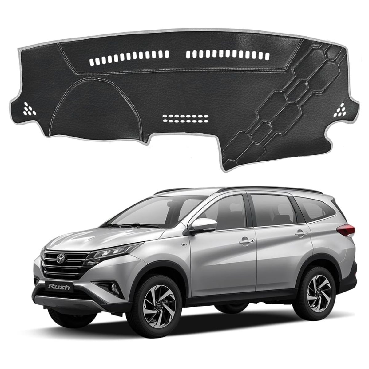 TECGO - PROTECTOR PARA TABLERO TIPO TOYOTA RUSH 2018-2021