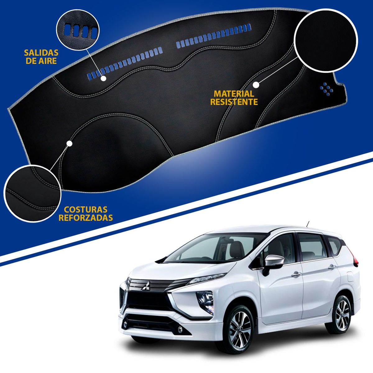 TECGO - PROTECTOR PARA TABLERO TIPO MITSUBISHI XPANDER 2018-2020