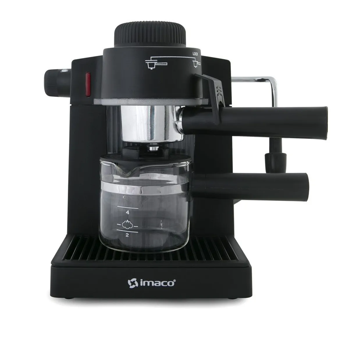 IMACO - Cafetera Expresso Y Capuccino Imaco IECM5B De 5 Bares