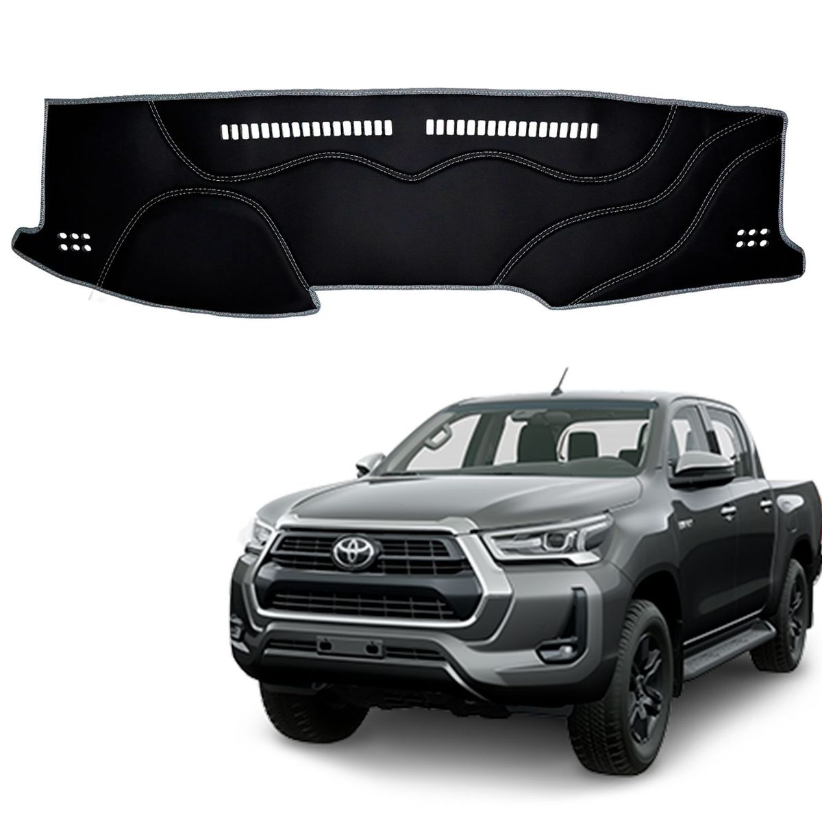 TECGO - PROTECTOR PARA TABLERO TIPO TOYOTA HILUX 2016-2020