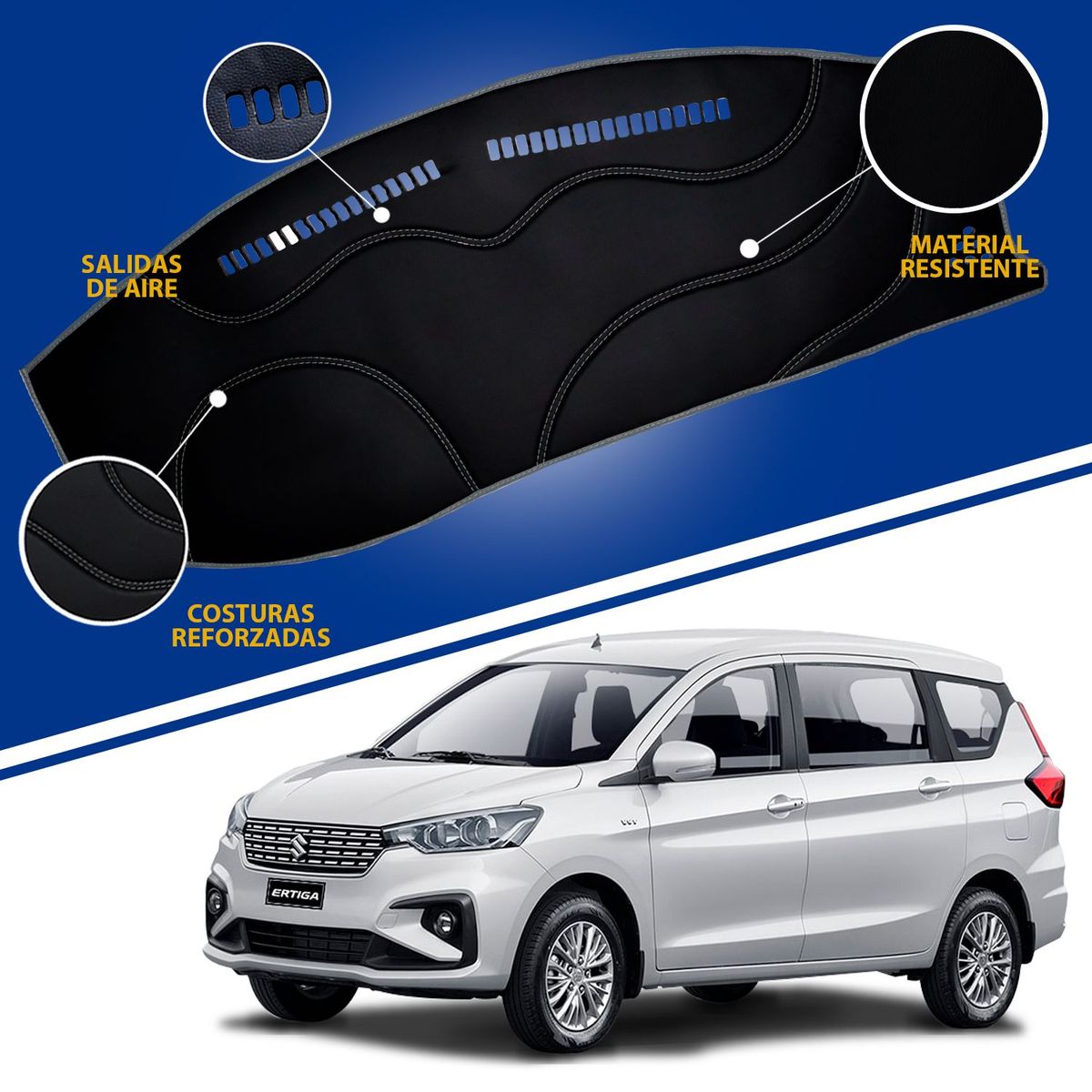TECGO - PROTECTOR PARA TABLERO TIPO SUZUKI ERTIGA 2018-2020