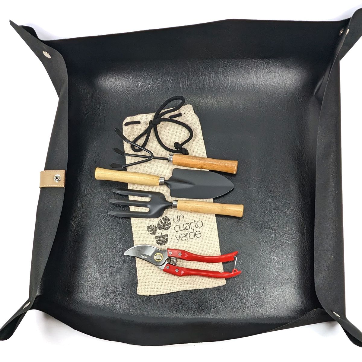 UN CUARTO VERDE - Kit Accesorios de Jardinería UN CUARTO VERDE Herramientas y mat