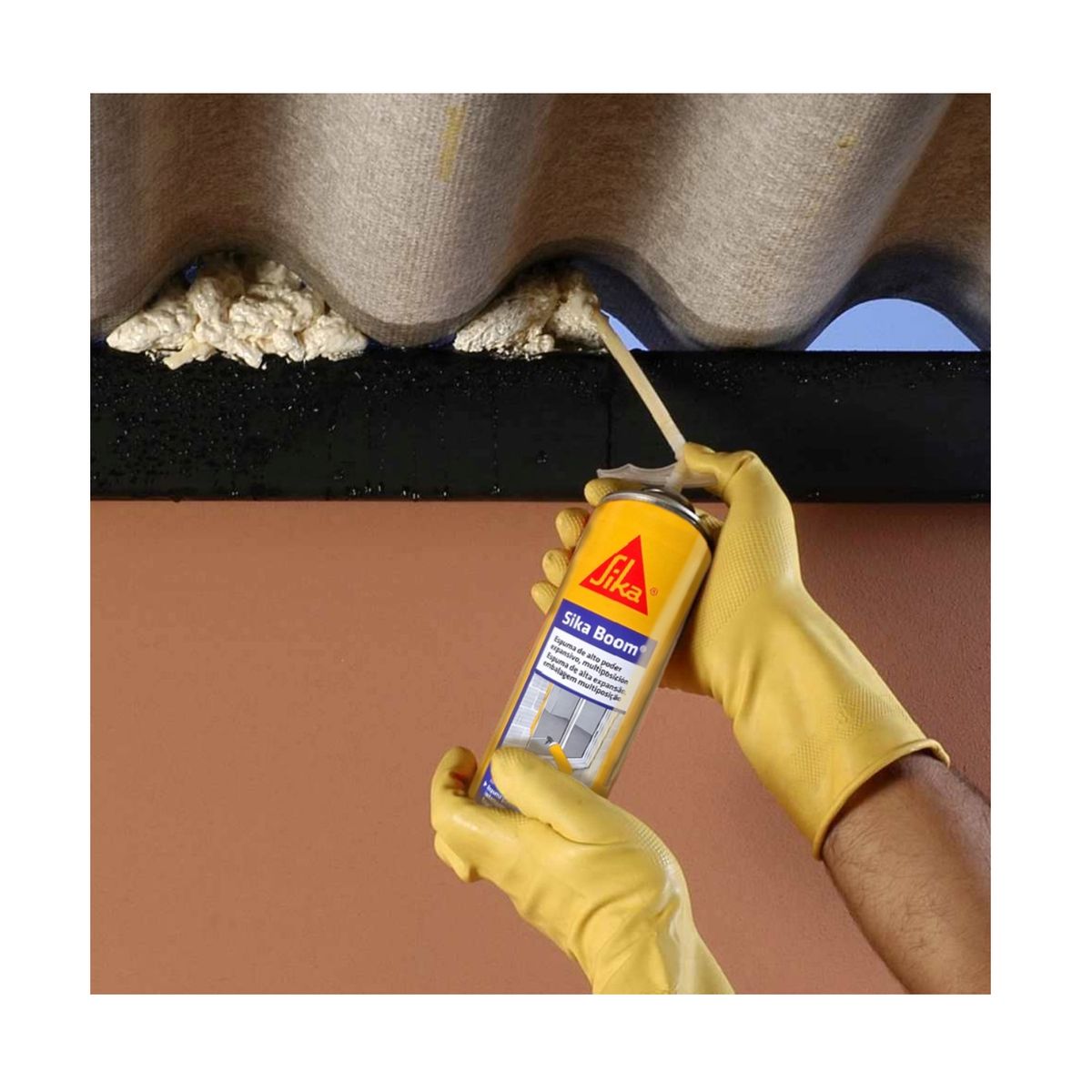 SIKA - Espuma Expansiva de Poliuretano para Relleno Sika Boom M x 750ml