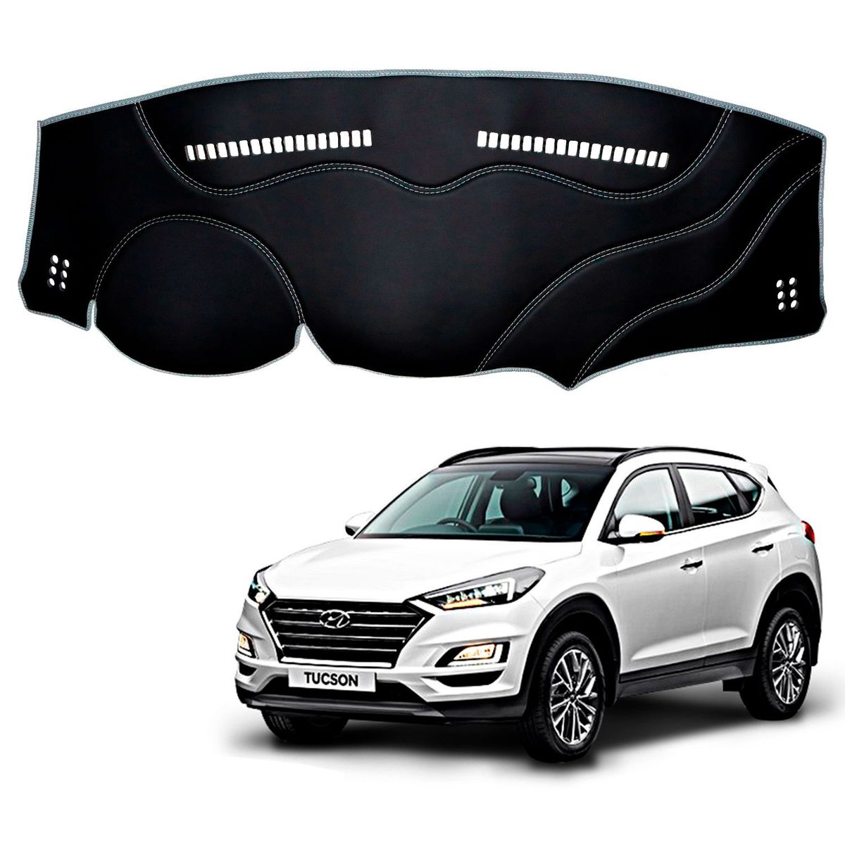 TECGO - PROTECTOR PARA TABLERO TIPO HYUNDAI TUCSON 2012-2015