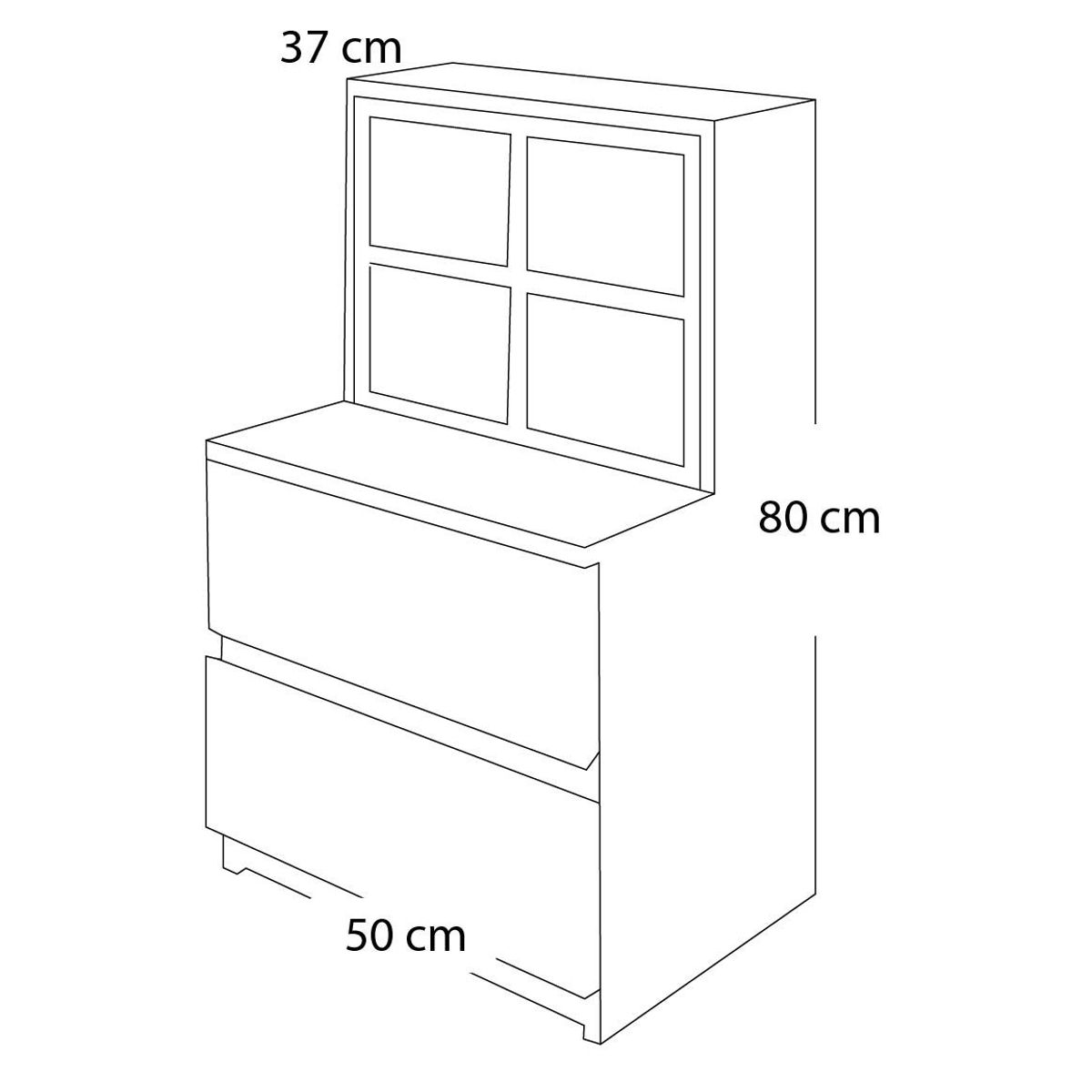 BARAKA HOME - Velador Rakvere - Damasco y Blanco