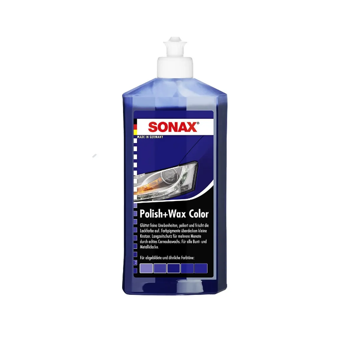 GENERICO - Cera Liquida De Auto Azul Sonax 500ml