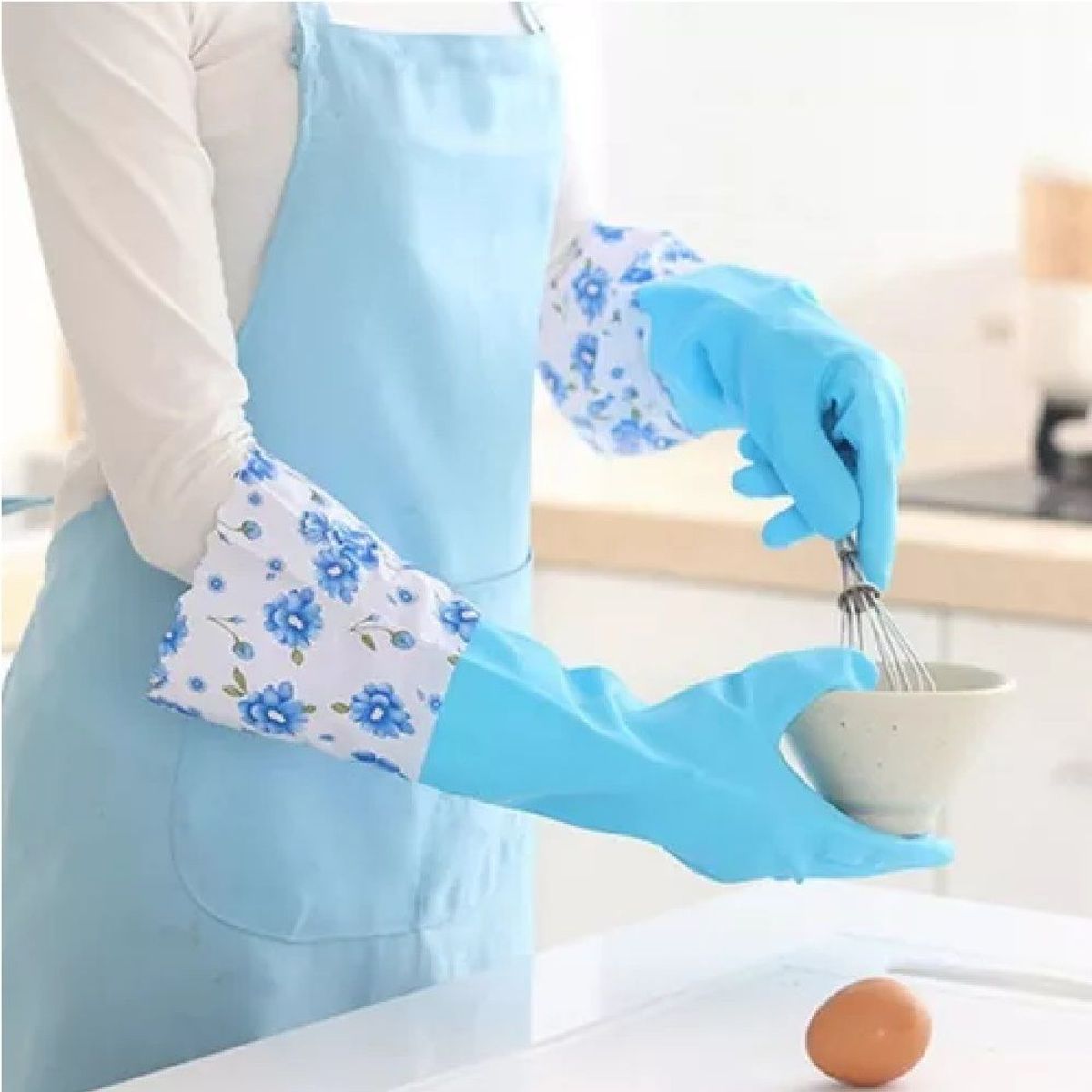 OTTOWARE - Guante de Limpieza Manga Larga