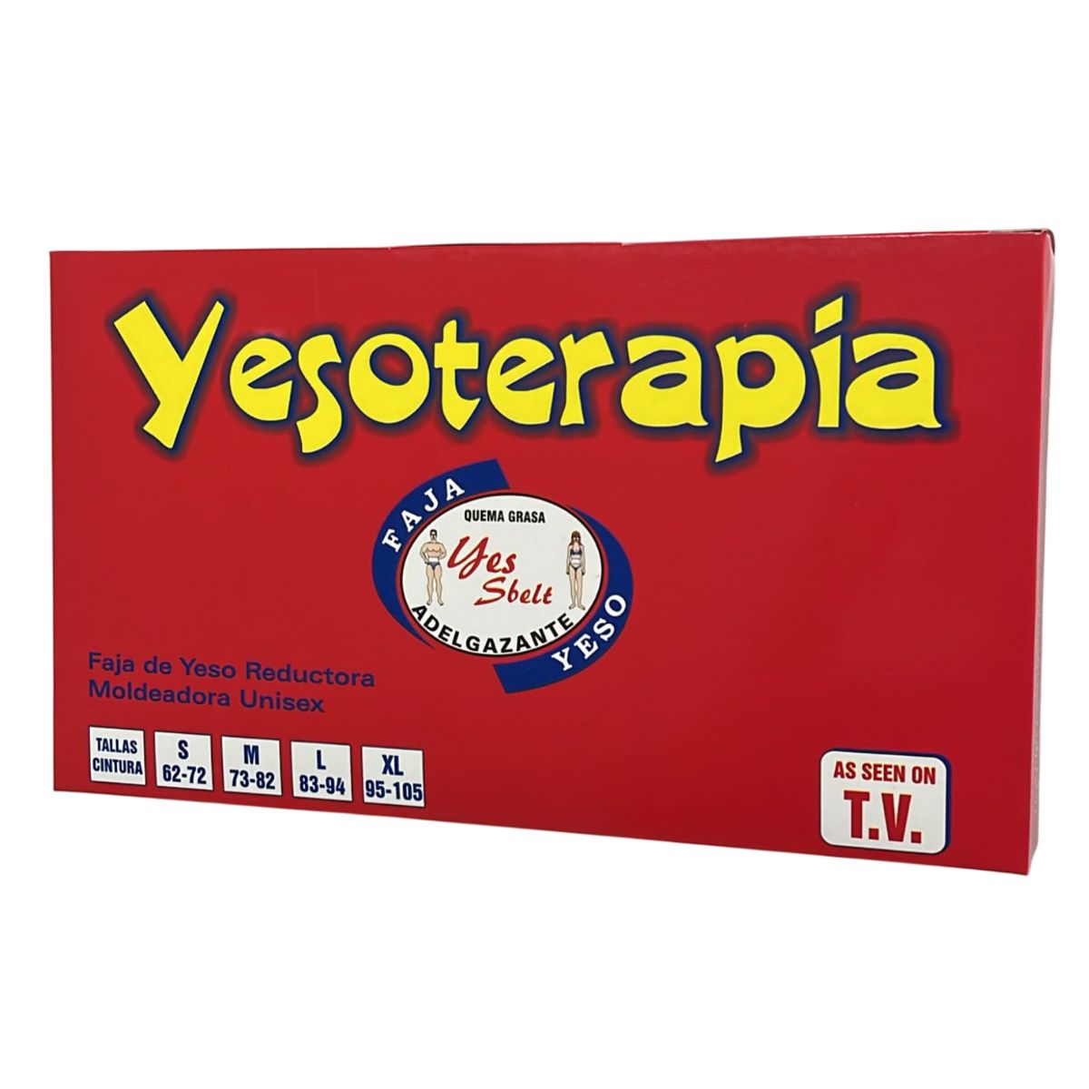 GENERICO - Faja de YESOTERAPIA Ajustable talla L