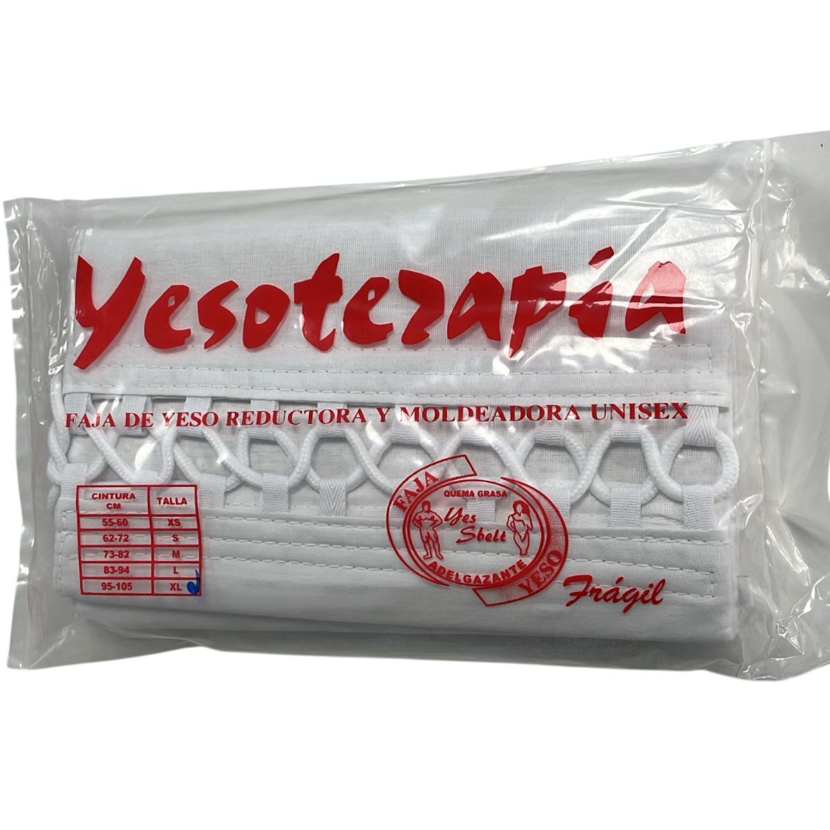 GENERICO - Faja de YESOTERAPIA Ajustable talla L