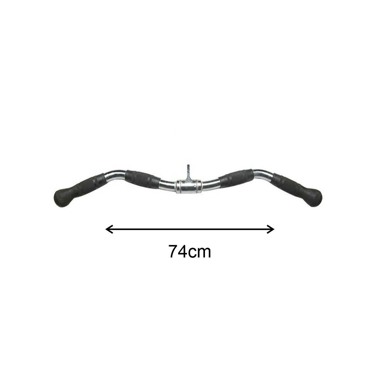 RUNNING SPORT PERU - Agarre Polea Alta 74cm Espalda Remo Pecho Gym