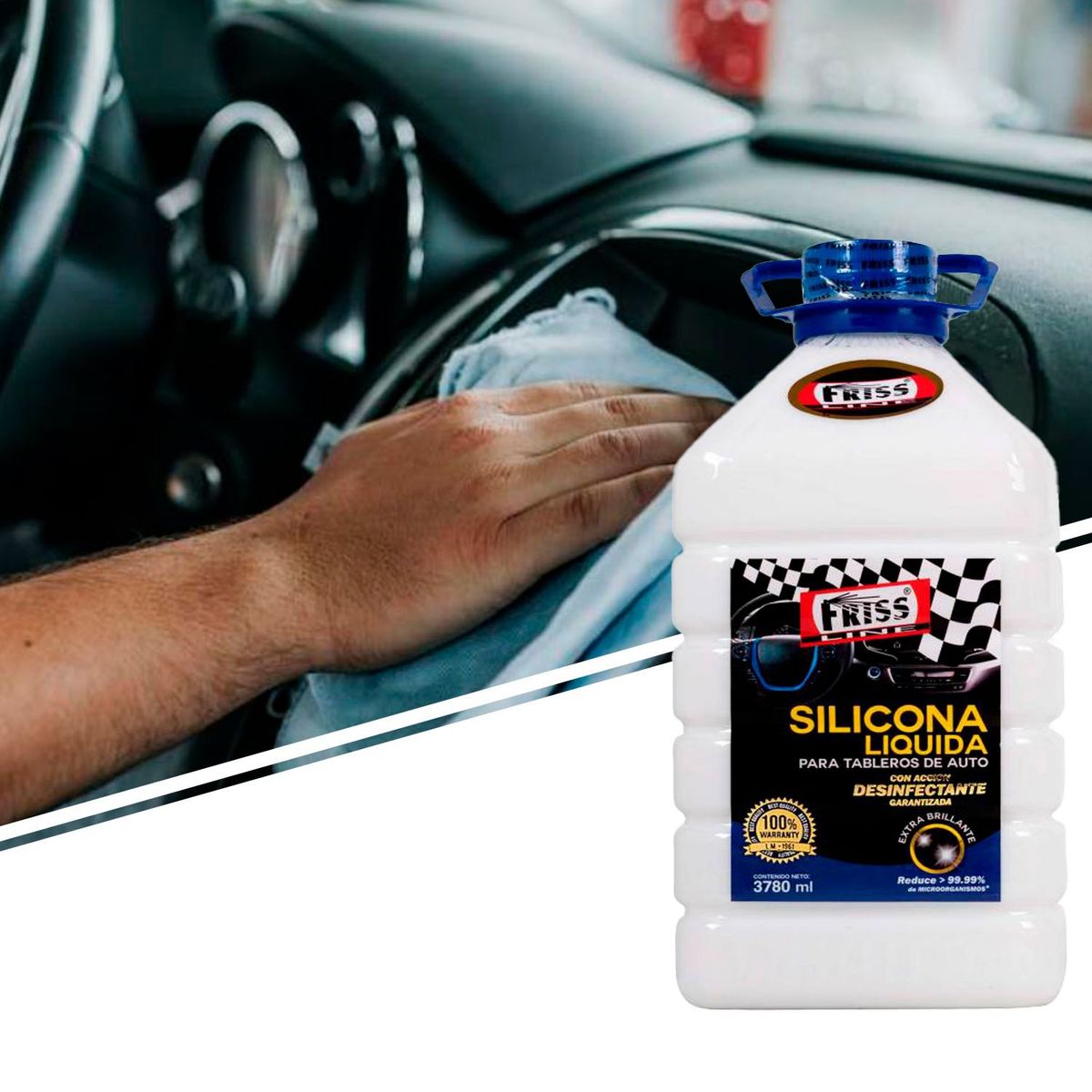 GENERICO - SILICONA LIQUIDA BLANCA GALON 3780L FRISS