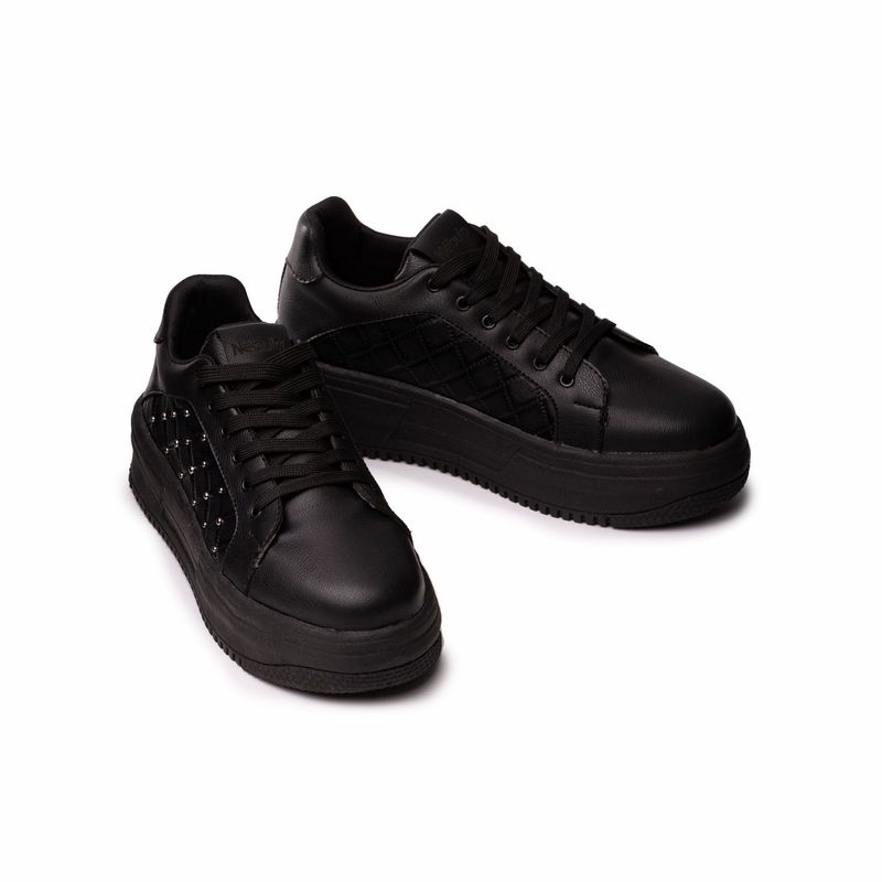 NEBULA - Zapatilla Diamante - Nébula - Negro