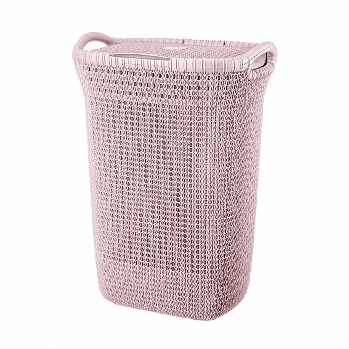 REYPLAST - Cesto Ropa Reyplast Khipu 60L Rosado Con Tapa