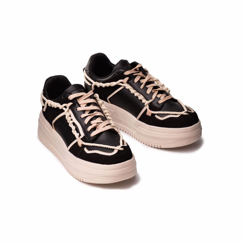 NEBULA - Zapatilla Liz - Nébula - Negro