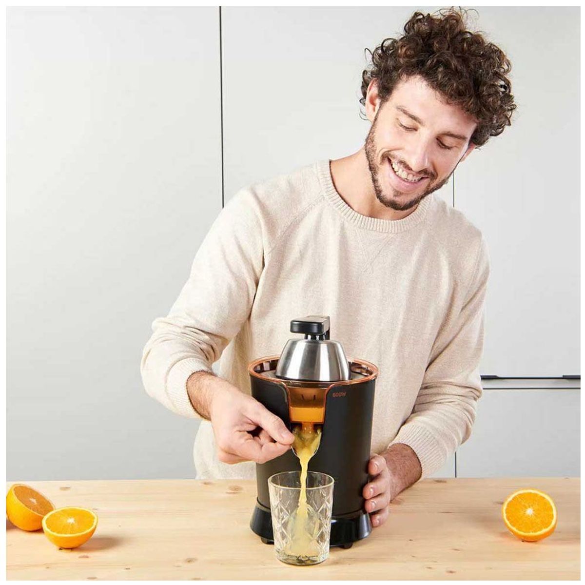 TAURUS - Exprimidor Taurus EASY PRESS 600 Negro