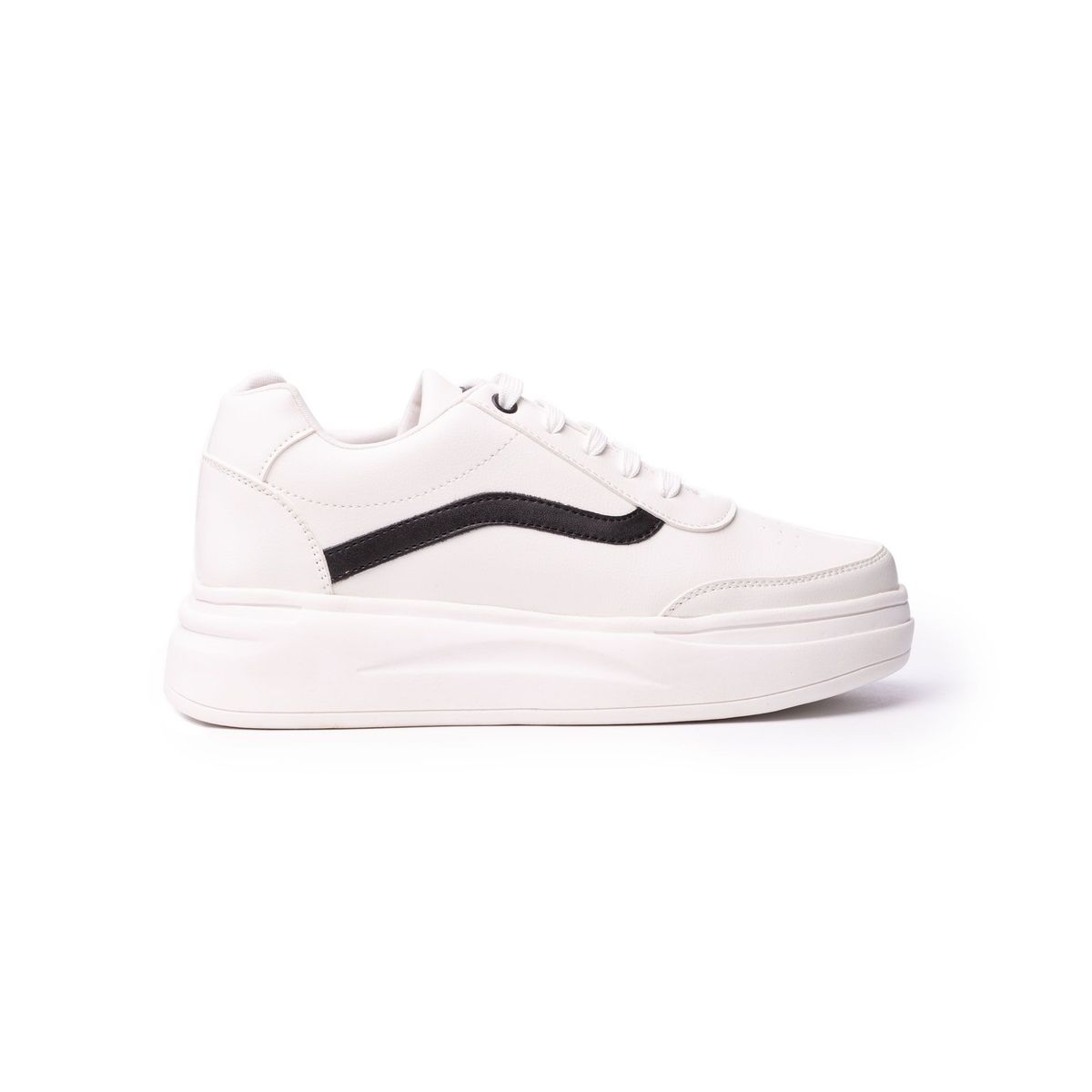 NEBULA - Zapatilla Olas - Nébula - Negro con Blanco