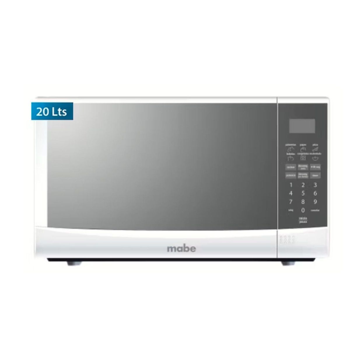 MABE - Horno Microondas Mabe HMM20PEE Espejado 20 Litros